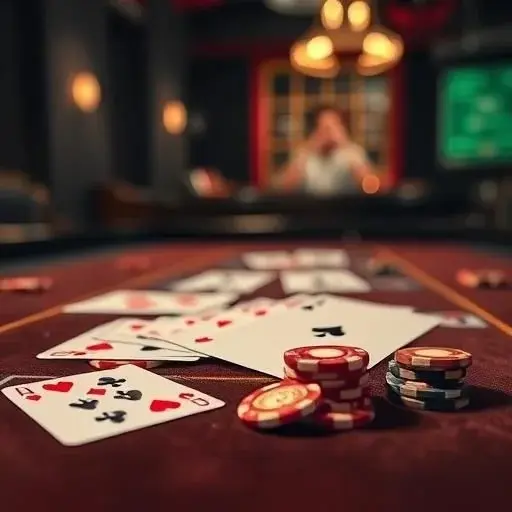 Baccarat Table Game Icon